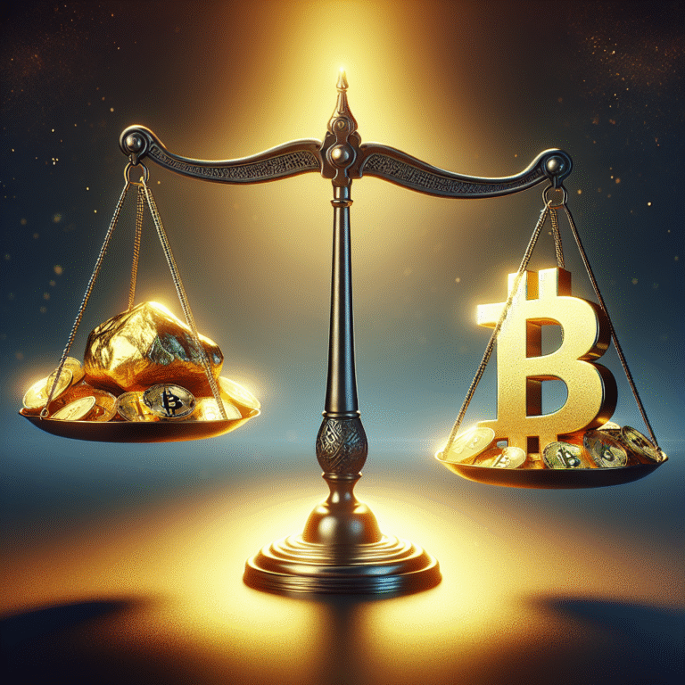Analist Bitcoin dreigt goud te overvleugelen