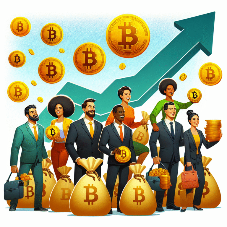 Bijna 40.000 nieuwe Bitcoin miljonairs binnen een maand de cryptohype blijft stijgen