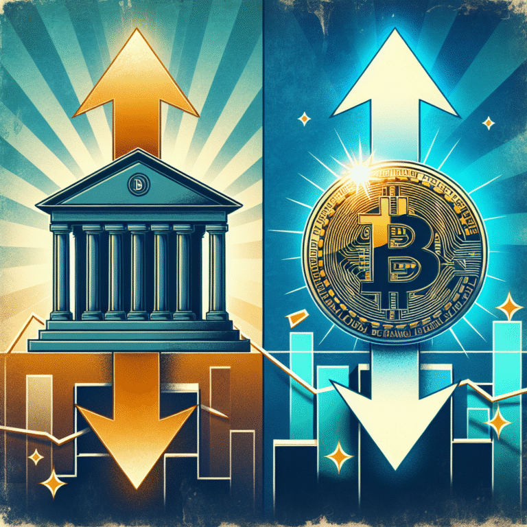 Zijn cryptomunten nu de winstgevende keuze boven traditioneel sparen door dalende bankrentes