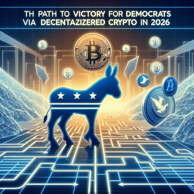 de weg van de democraten naar overwinning in 2026 voert via gedecentraliseerde crypto