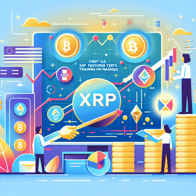 eerste u s xrp futures etf start handel op nasdaq
