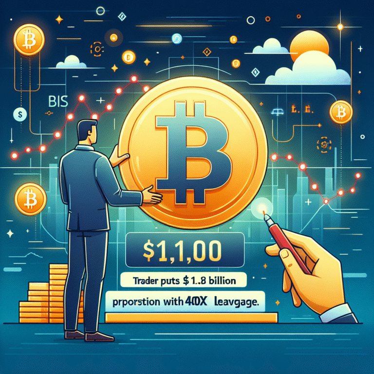 handelaar zet 11 miljard op bitcoin positie met 40x hefboom