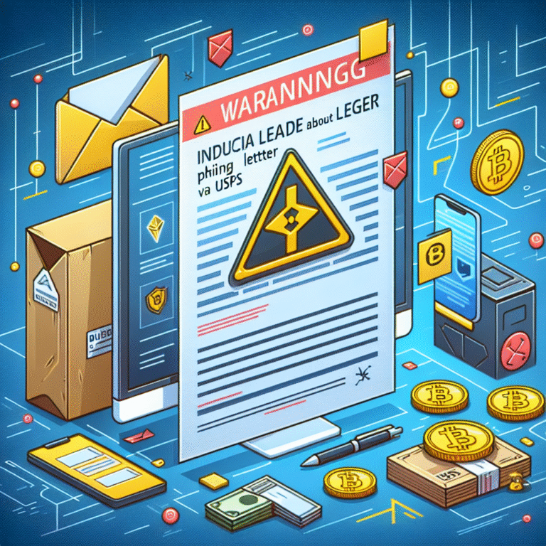 industrieel leider waarschuwt voor ledger phishingbrief via usps