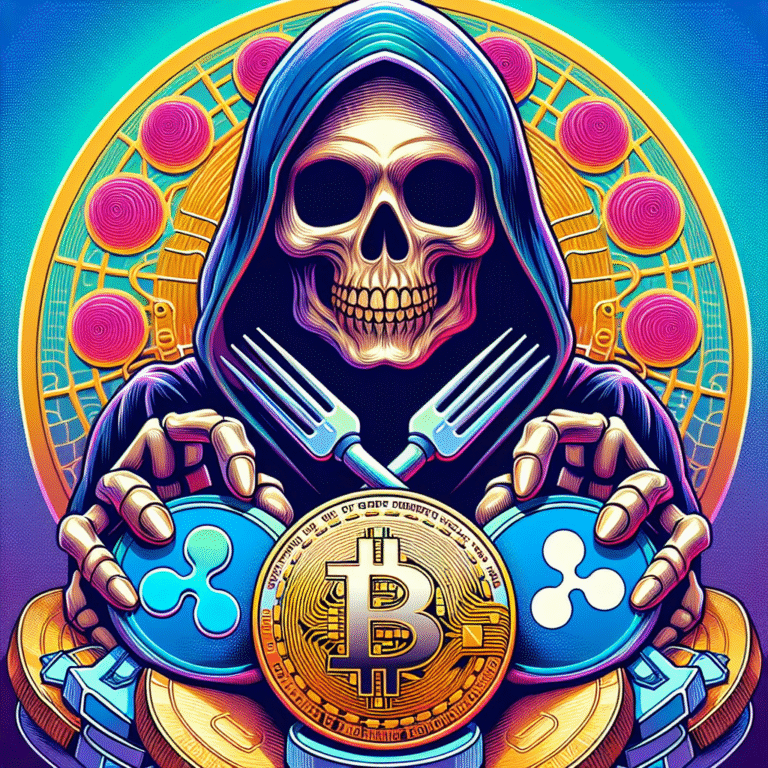 ripple doneert skull of satoshi voor eenheid met bitcoin gemeenschap