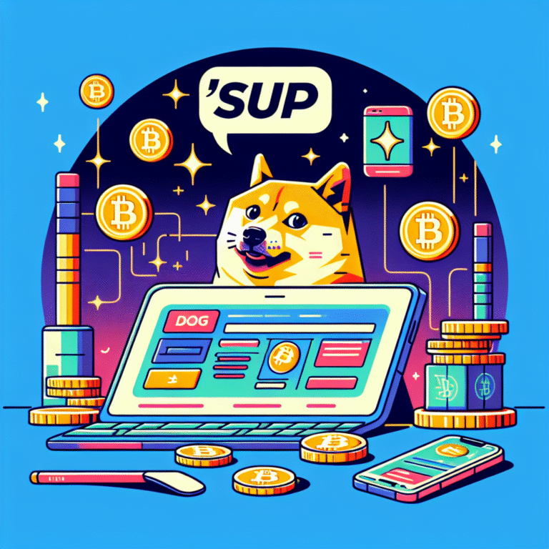 dogecoin account tweet sup wat zit er achter