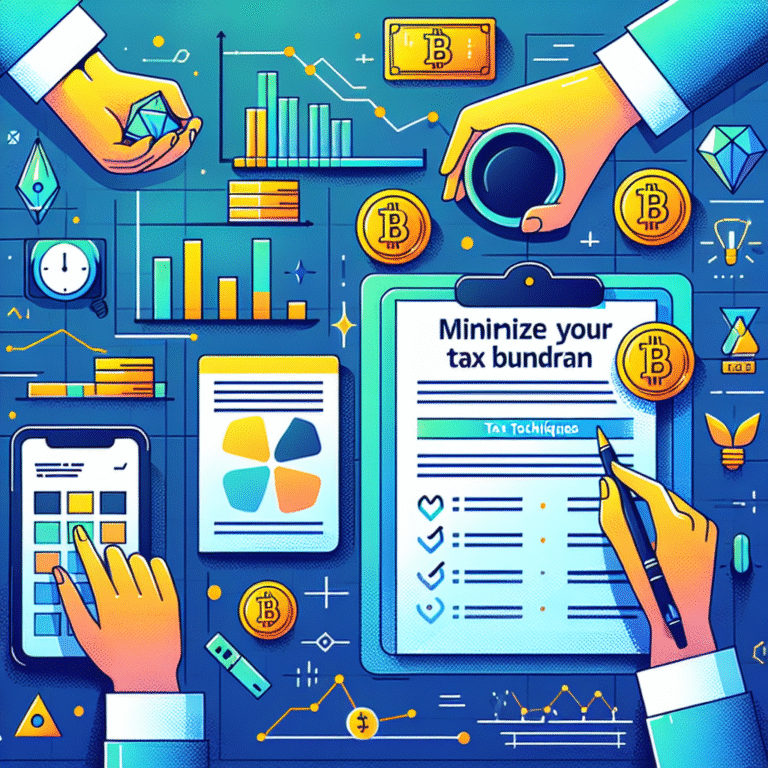 minimaliseer je belastingdruk optimaliseer crypto investeringen met strategische belastingtechnieken