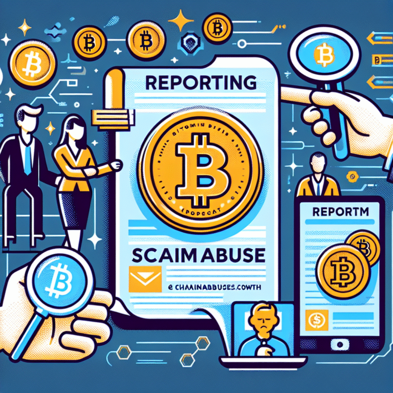 rapporteer bitcoin scammers met chainabuse en scamwatch