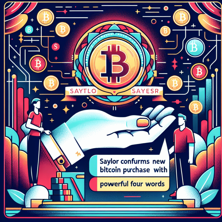saylor bevestigt nieuwe bitcoin aankoop met krachtige vier woorden