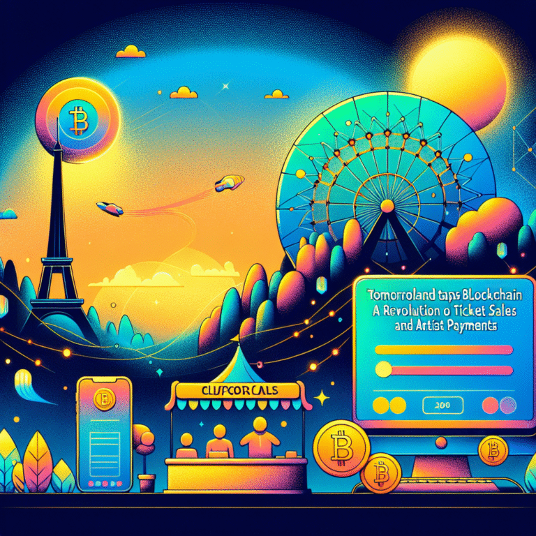 tomorrowland taps blockchain een revolutie in ticketverkoop en artiestenbetalingen