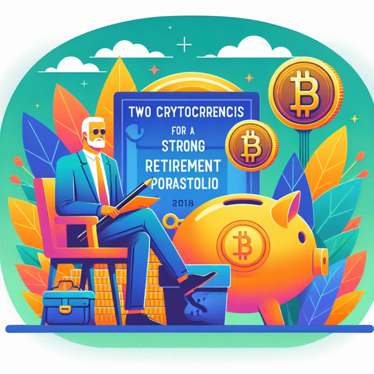 2 cryptocurrencies voor een sterk pensioenportefeuille