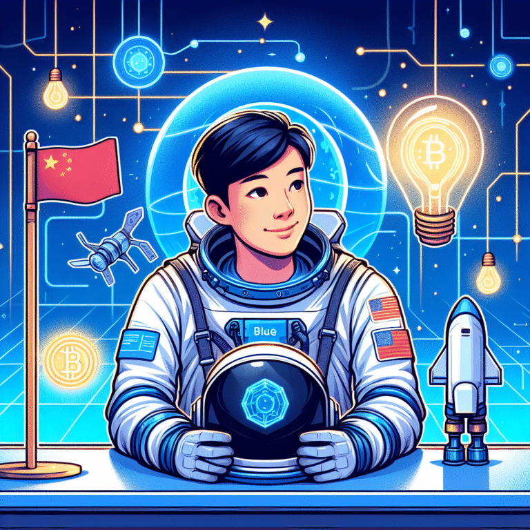 crypto pionier justin sun jongste chinese astronaut aan boord van blue origin