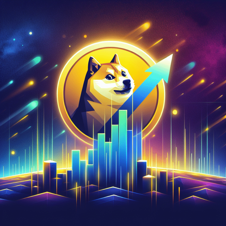 dogecoin doge staat op het punt van een doorbraak