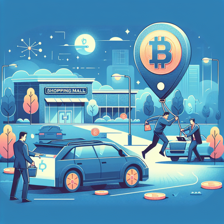 dramatische crypto diefstal gebeurt op winkelcentrum parkeerplaats
