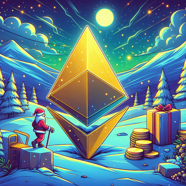 ethereum etfs trekken 4 miljard in twee weken richten we ons op een 10k dollar kerstrally