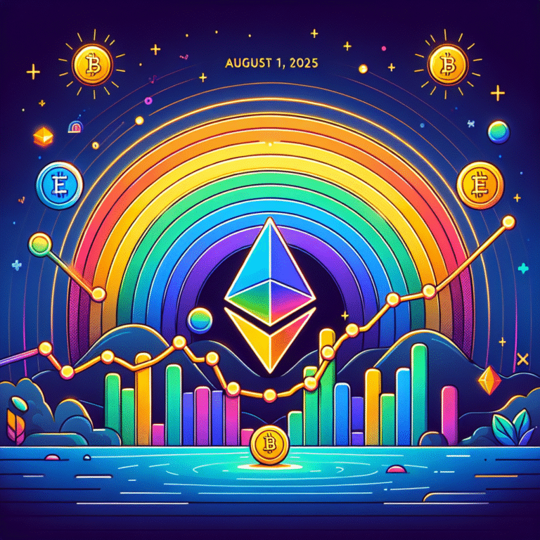 ethereum rainbow chart voorspelt eth prijs voor 1 augustus 2025