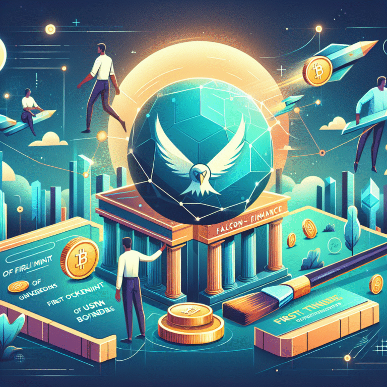 falcon finance doorbreekt grenzen eerste live mint van usdf met getokeniseerde staatsobligaties