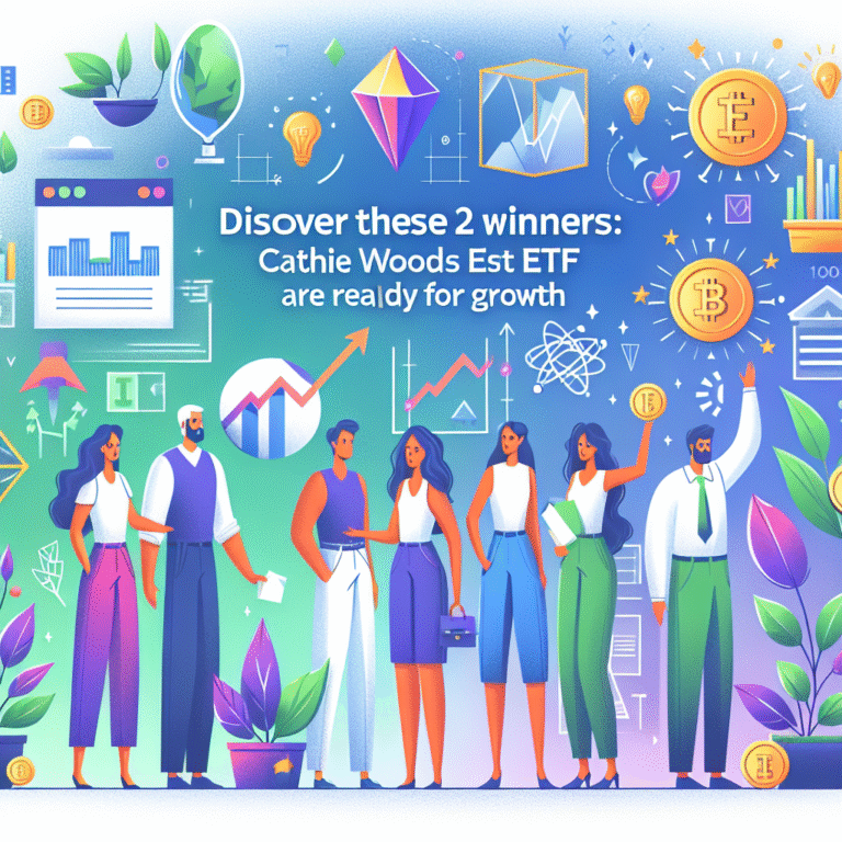 ontdek deze 2 winnaars cathie woods etfs zijn klaar voor groei