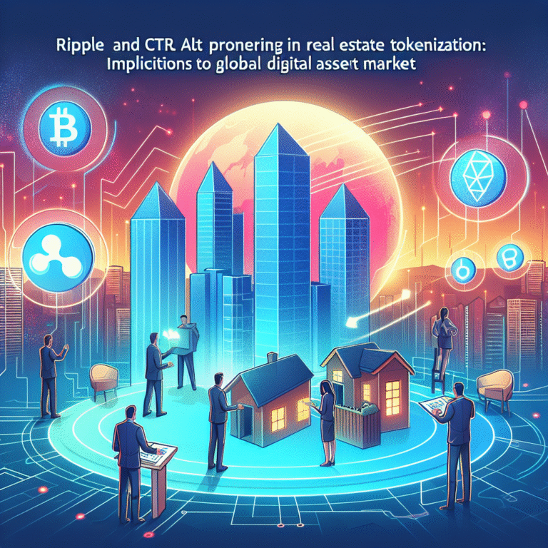 ripple en ctrl alt pionieren in vastgoedtokenisatie implicaties voor wereldwijde digitale activamarkt