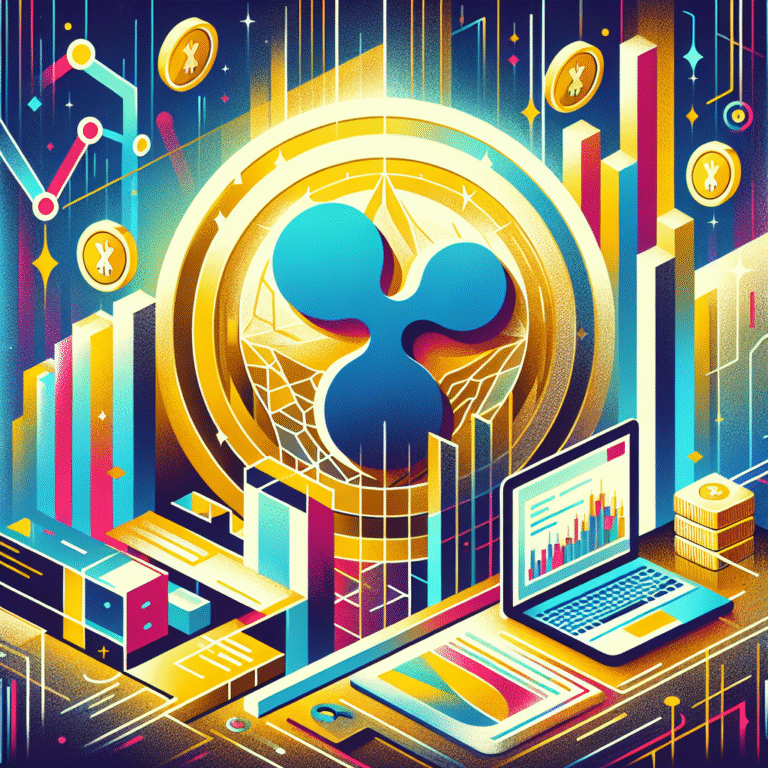 xrp beweging in de finale fase van zijn gouden kruis
