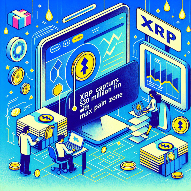 xrp vangt 30 miljoen in max pain zone