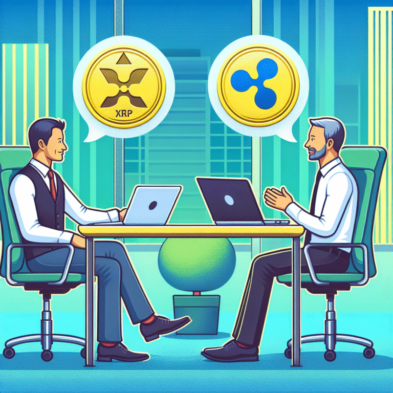 cardanos hoskinson voert inspirerend gesprek met ripple ceo over xrp