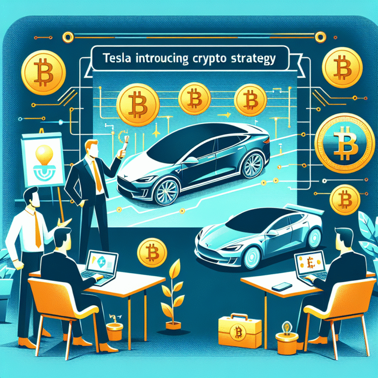 concurrent van tesla introduceert crypto strategie