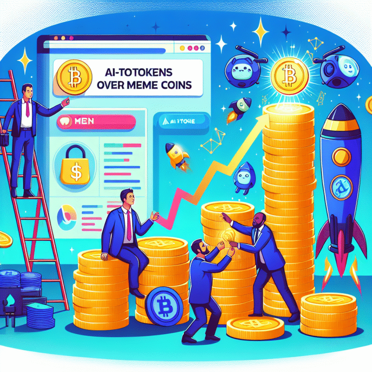 investeerders kiezen voor ai tokens in plaats van meme coins