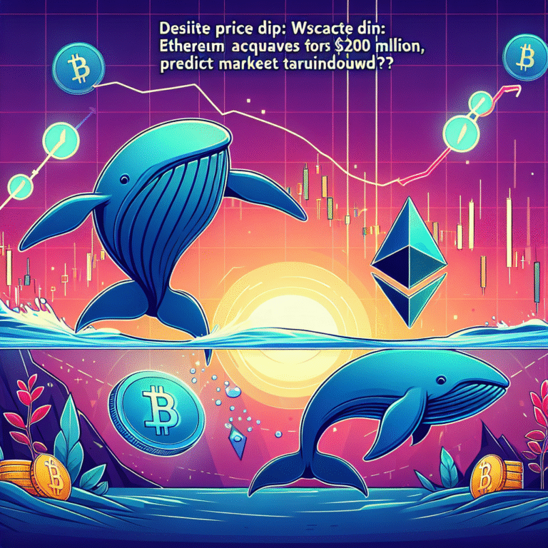 ondanks koersdaling ethereum whales verwerven 200 miljoen voorspellen markt kentering