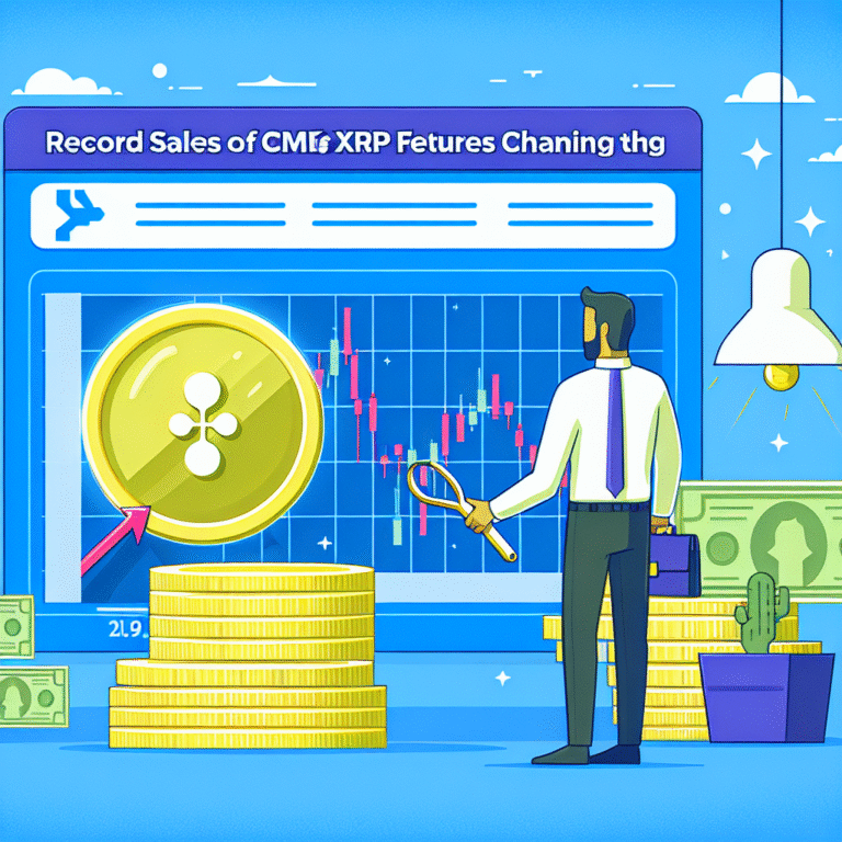 recordverkoop van cmes xrp futures verandert de markt