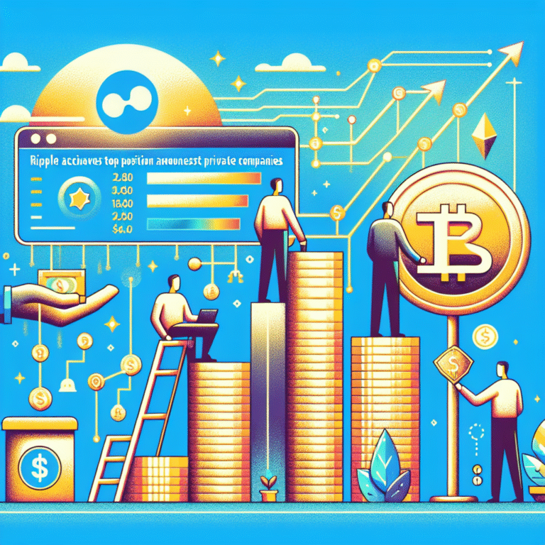 ripple behaalt toppositie tussen grootste privebedrijven