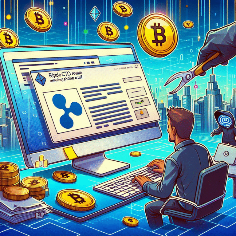 ripple cto onthult amusante phishing e mail