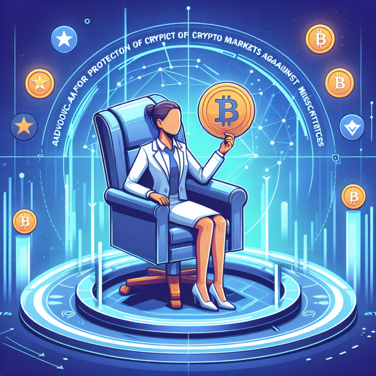 sec voorzitter pleit voor bescherming van crypto markten tegen regelgevende mischief