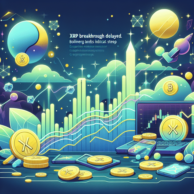 xrp doorbraak uitgesteld bollinger bands duiden volgende stap aan