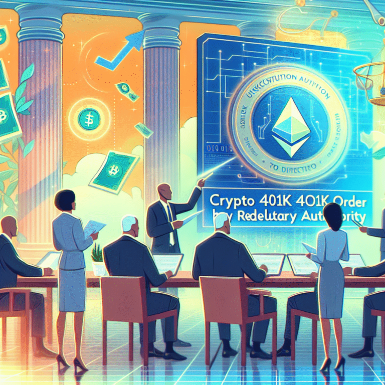 wetgevers dringen aan op uitvoering van trumps crypto 401k executieve order door sec