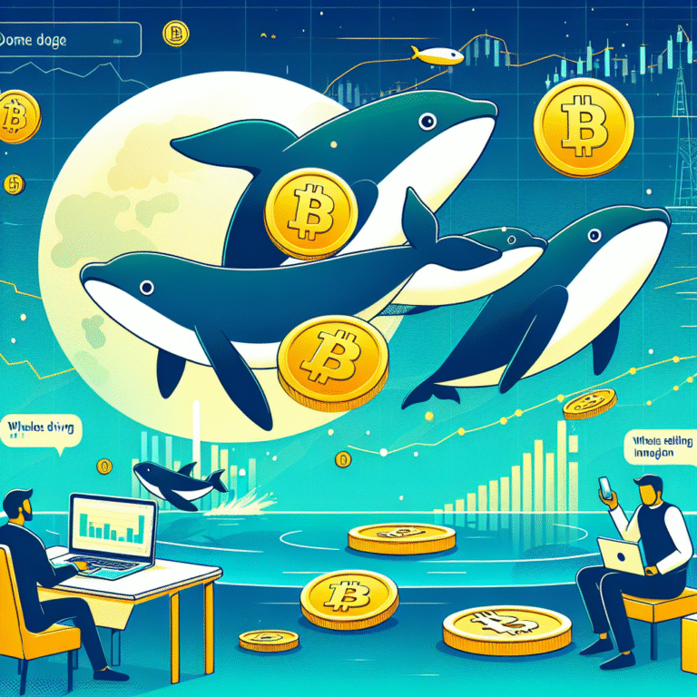 dogecoin duikt omlaag whales verkopen 360 miljoen doge impact op markt analyse