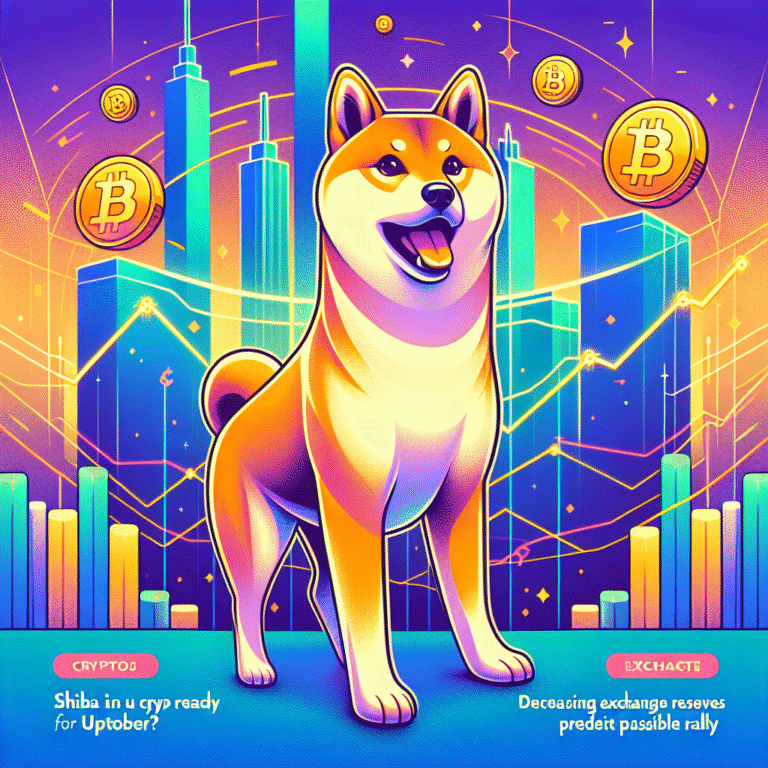 shiba inu cryptocurrency klaar voor uptober dalende exchange reserves voorspellen mogelijke rally