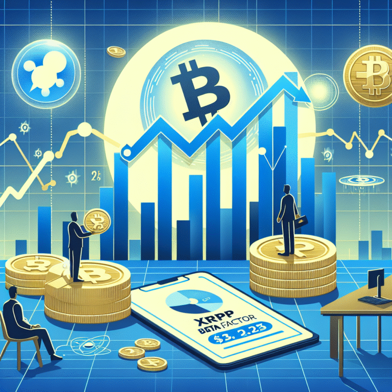 xrps betafactor ten opzichte van bitcoin stijgt met 25x na liquidatie van 19 miljard