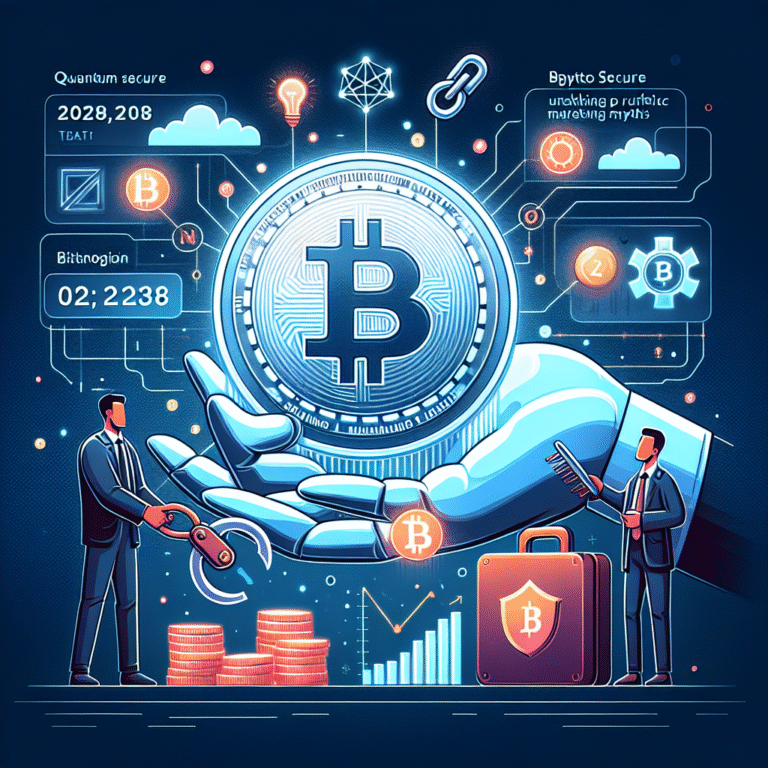 bitcoin zal in twee jaar worden gehackt ontmaskering van quantum veilige marketingmythen