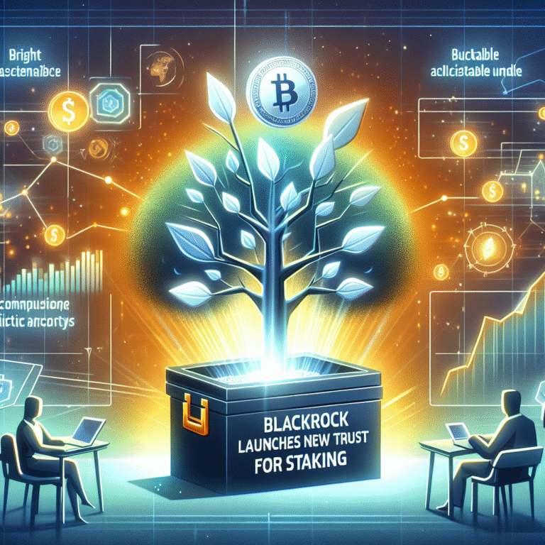 blackrock lanceert nieuwe trust voor staking