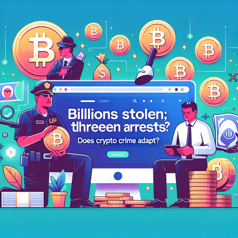 miljarden gestolen dertien arresten past crypto criminaliteit zich aan
