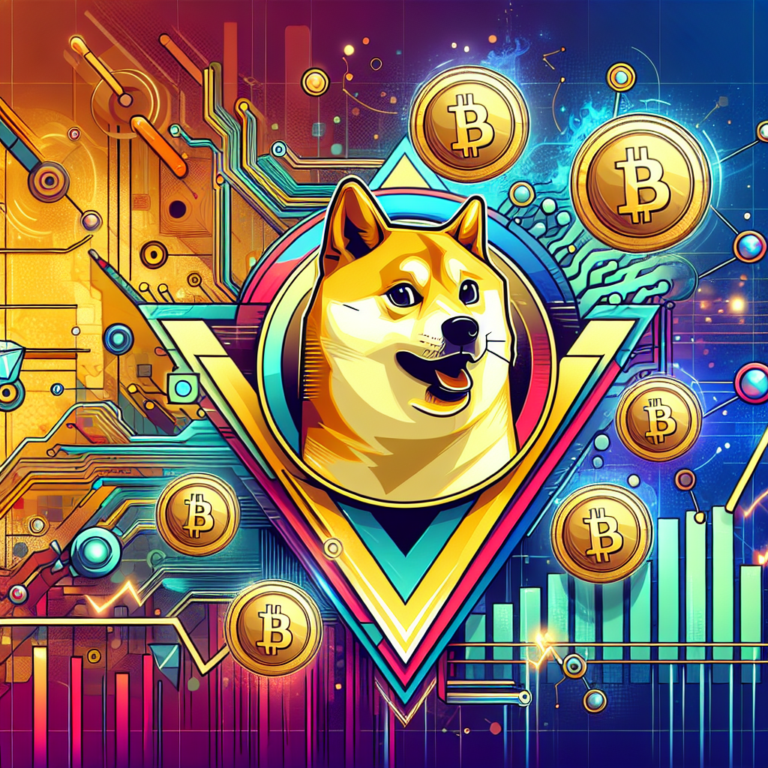 cruciaal keerpunt voor dogecoin dalende driehoek suggereert mogelijke ommekeer