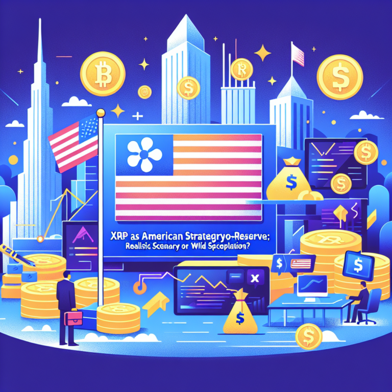xrp als amerikaanse strategische crypto reserve een realistisch scenario of wilde speculatie