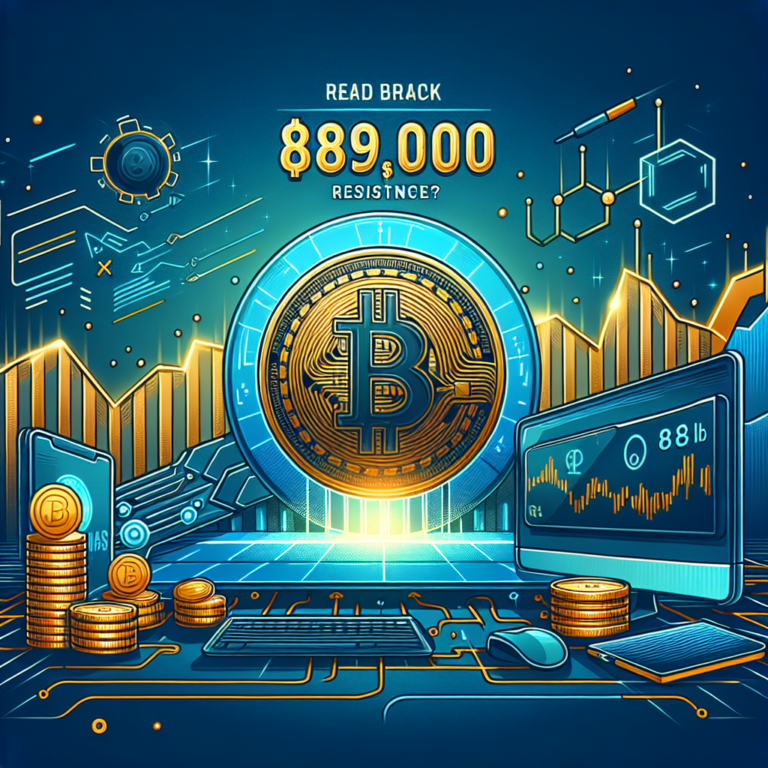 bitcoin herstelt klaar om weerstand van 89 000 te doorbreken