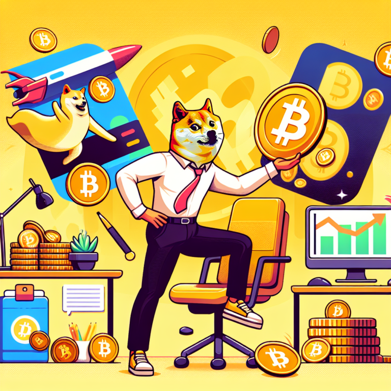 dogecoin behaalt grote winst terwijl bitcoin stijgt en meme coins herleven