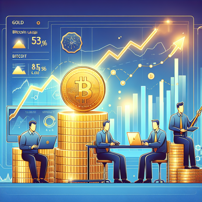 goud bereikt recordhoogte terwijl bitcoin achterblijft een analyse van beleggersgedrag