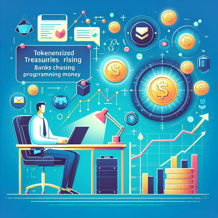tokenized treasuries stijgen 125 banken achtervolgen programmeerbaar geld