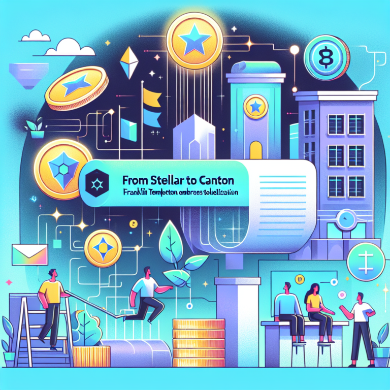 van stellar naar canton franklin templeton omarmt tokenization