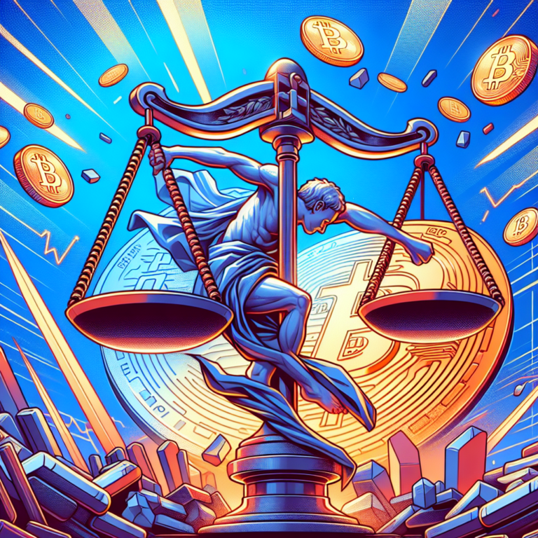bitcoin balans act de cruciale strijd om de 68000 grens