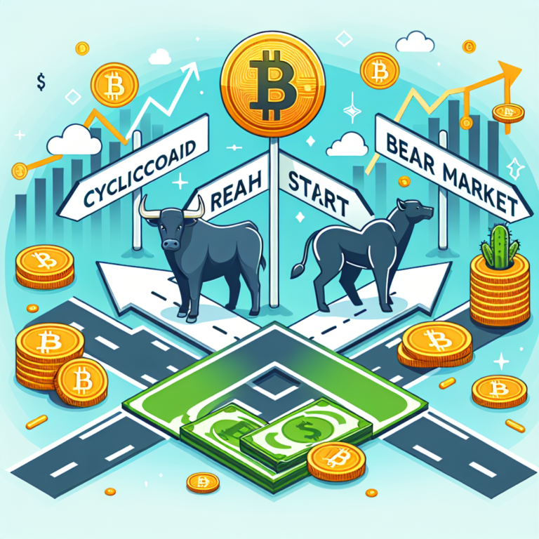 bitcoin op kruispunt cyclische piek of start berenmarkt