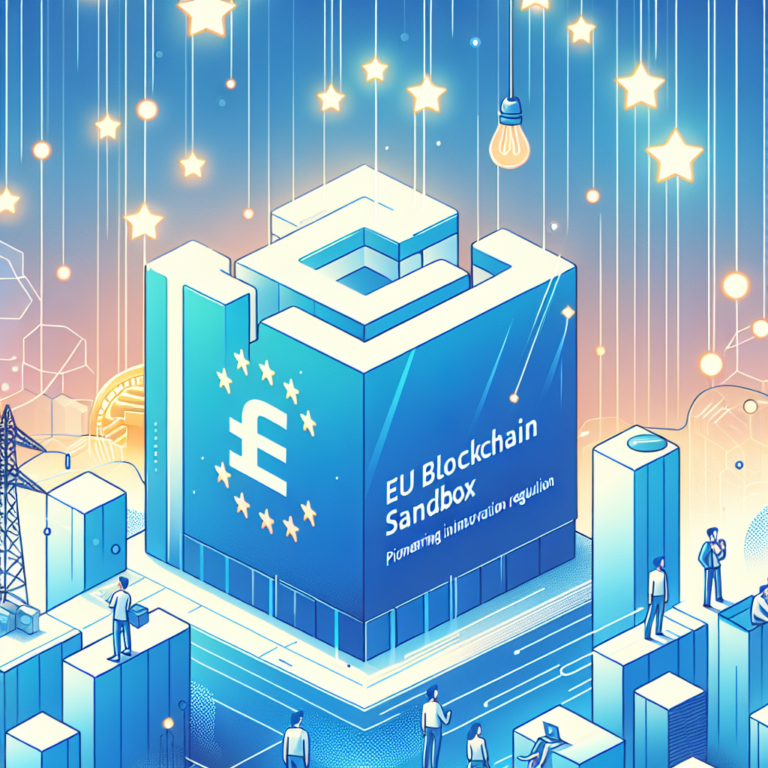 eu blockchain sandbox pionieren in innovatie door regelgeving